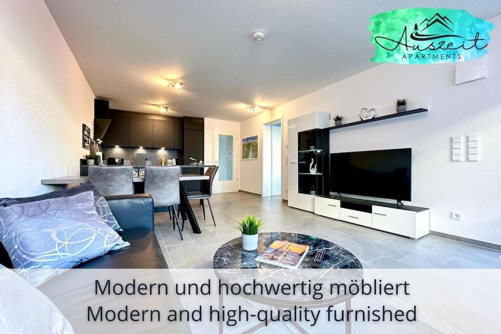 Auszeit Apartment Deluxe Am Uferpark - Nur 100 M Bis Zum Bodensee, Direkt Am Bodenseeradweg, 2 Schlafzimmer, 2 Sonnenbalkone, Schnelles Wlan, Kostenloser Tiefgaragenstellplatz, Fur Bis Zu 4 Personen Friedrichshafen Exterior foto